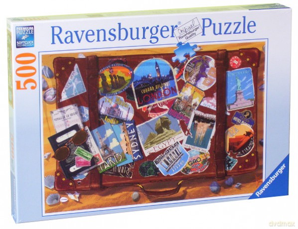 RAVENSBURGER 500 El. POCZTÓWKI ŚWIATA 141296 [PUZZLE]