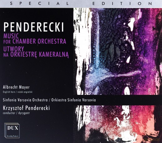 Utwory Na Orkiestrę Kameralną - Krzysztof Penderecki [CD]