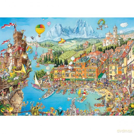 RAVENSBURGER 500 El. Piękna Italia 141494 [PUZZLE]