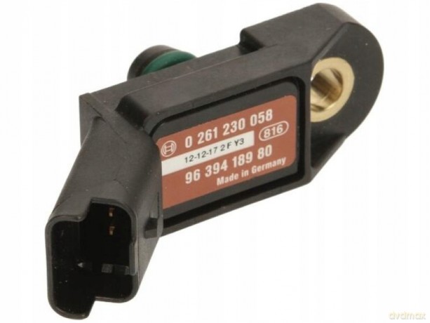 Bosch 0 261 230 058 Czujnik, ciśnienie w kolektorze dolotowym Peugeot Fiat Citroen Lancia