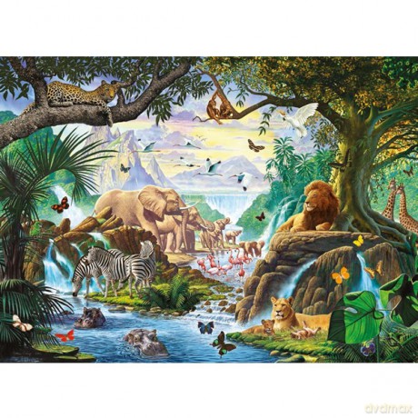 RAVENSBURGER 500 El. Star Line; Dżungla 148639 [PUZZLE]