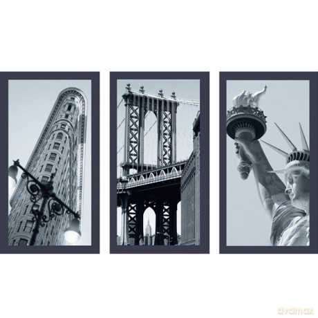 RAVENSBURGER 3X500 El. Nowy Jork 162932 [PUZZLE]