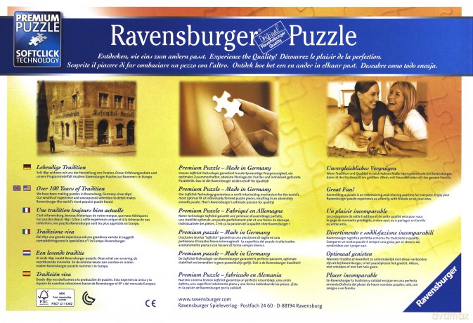 RAVENSBURGER 500 el. Sklepy 141166 [PUZZLE]