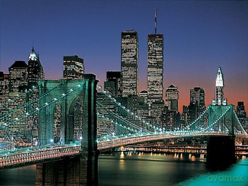 RAVENSBURGER 2000 El. NOWY YORK MANHATTAN 166091 [PUZZLE]