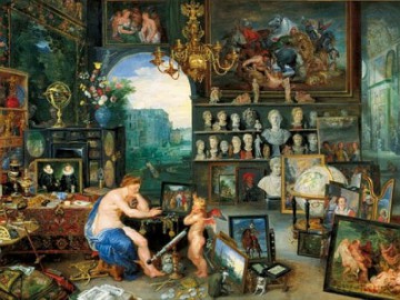 RAVENSBURGER 2000 EL BRUEGHEL: ALEGORIA WZROKU 166589 [PUZZLE]