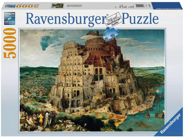 RAVENSBURGER 5000 el. Bruegel: Wieża Babel [PUZZLE]