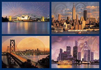 RAVENSBURGER 18000 EL.FANTASTYCZNE NIEBA MIAST 178223 [PUZZLE]