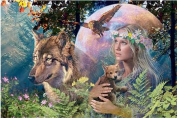 RAVENSBURGER 3000 El. PANI LASU 170333 [PUZZLE]
