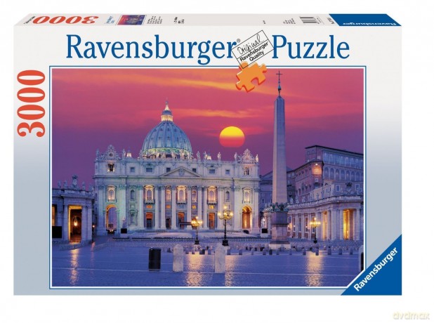 RAVENSBURGER 3000 el. Rzym, Katedra Św.Piotra [PUZZLE]