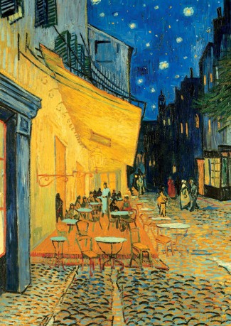 RAVENSBURGER 1500 el. Van Gogh: Kawiarenka [PUZZLE]
