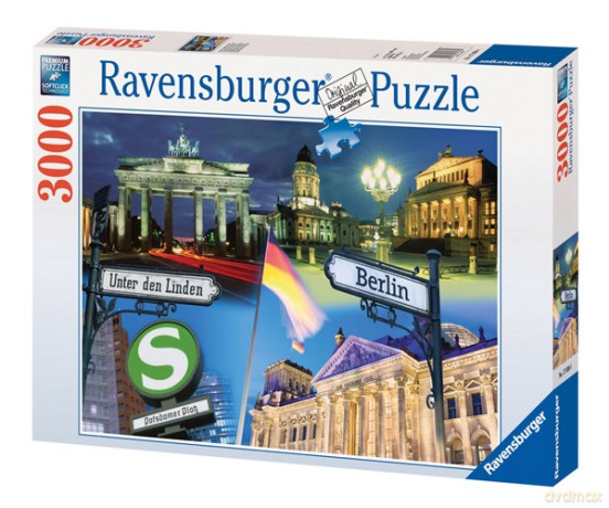 RAVENSBURGER 3000 El. POZDROWIENIA Z BERLINA 170364 [PUZZLE]