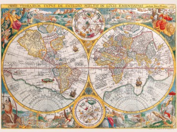RAVENSBURGER 1500 el. Historyczna Mapa Świata [PUZZLE]