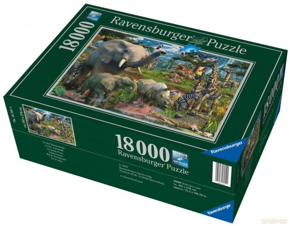 RAVENSBURGER 18000 el. Penfound: Przy Wodopoju [PUZZLE]