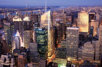 RAVENSBURGER 1500 El. NEW YORK, MANHATTAN 162260 [PUZZLE]