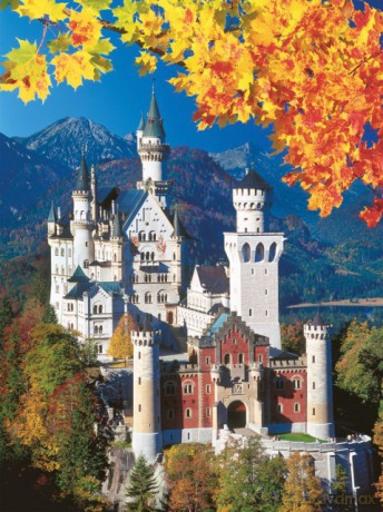 RAVENSBURGER 1500 El. ZAMEK NEUSCHWANSTEIN 163861 [PUZZLE]