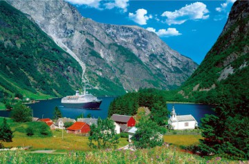 RAVENSBURGER 3000 El. Fiordy w Norwegii 170418 [PUZZLE]