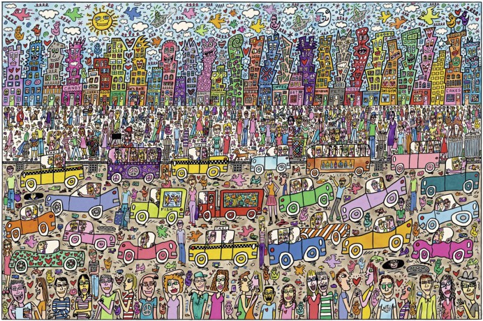 RAVENSBURGER 5000 El. Zatłoczone Miasto 174270 [PUZZLE]