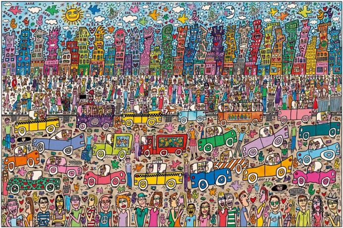 RAVENSBURGER 5000 El. Zatłoczone Miasto 174270 [PUZZLE]