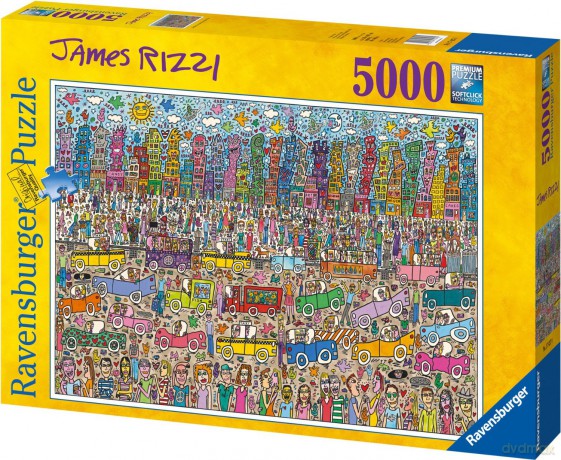 RAVENSBURGER 5000 El. Zatłoczone Miasto 174270 [PUZZLE]