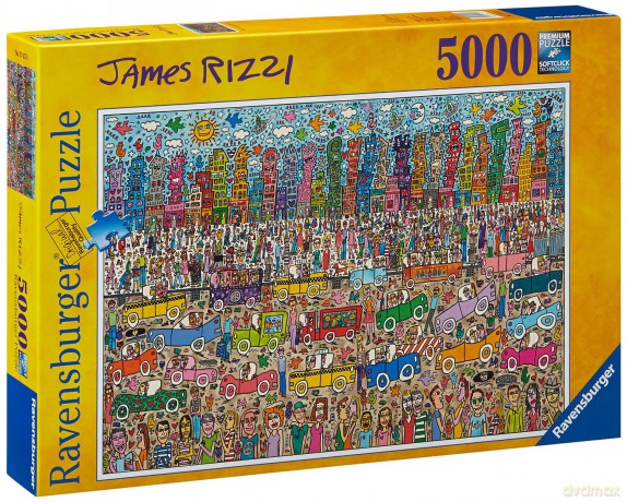 RAVENSBURGER 5000 El. Zatłoczone Miasto 174270 [PUZZLE]