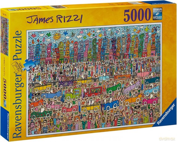 RAVENSBURGER 5000 El. Zatłoczone Miasto 174270 [PUZZLE]