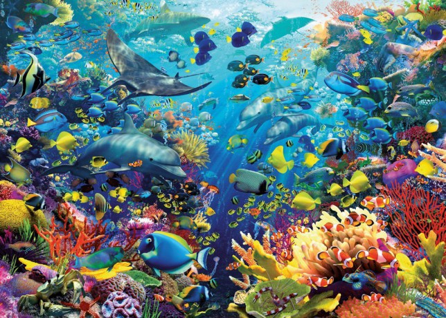 RAVENSBURGER 9000 EL Podwodny Raj 178070 [PUZZLE]