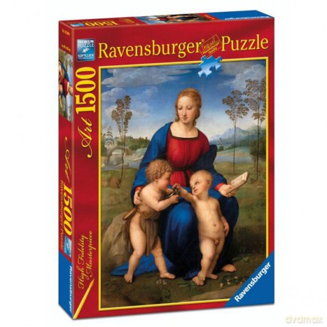 RAVENSBURGER 1500 El. Madonna del Cardellino 162499 [PUZZLE]