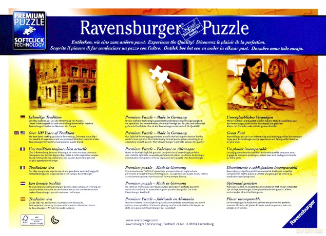 RAVENSBURGER 1500 el. Konie na brzegu 162765 [PUZZLE]