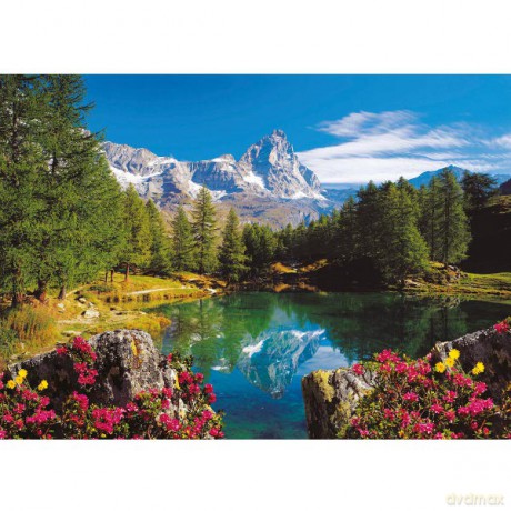 RAVENSBURGER 1500 El. Krajobraz Górski 163410 [PUZZLE]