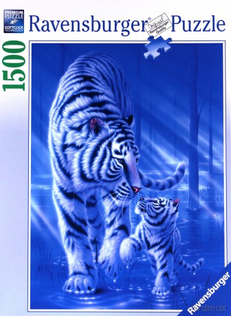 RAVENSBURGER 1500 el. Pierwszy spacer 163823 [PUZZLE]