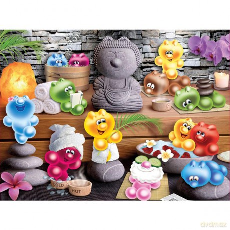 RAVENSBURGER 1500 El. Wypoczynek 163786 [PUZZLE]
