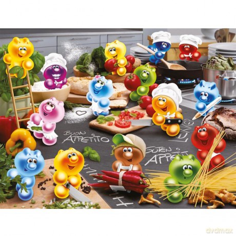 RAVENSBURGER 2000 el. Gotowanie 166084 [PUZZLE]