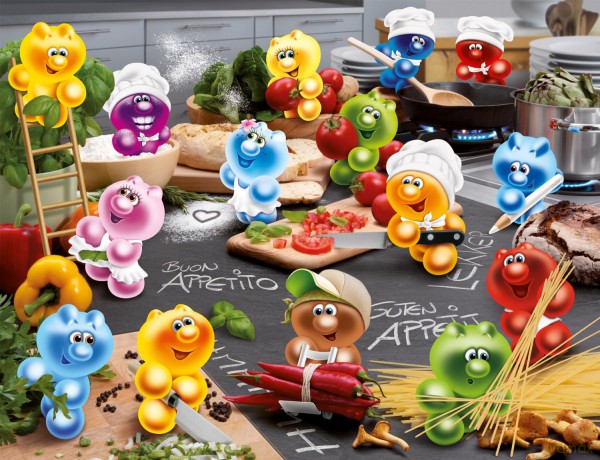 RAVENSBURGER 2000 el. Gotowanie 166084 [PUZZLE]