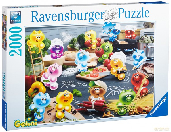 RAVENSBURGER 2000 el. Gotowanie 166084 [PUZZLE]