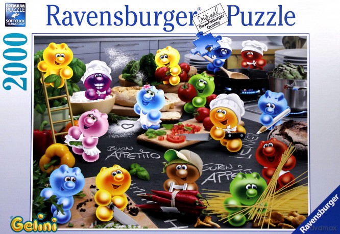 RAVENSBURGER 2000 el. Gotowanie 166084 [PUZZLE]