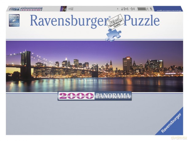 RAVENSBURGER 2000 el. Panorama, New York 166947 [PUZZLE]