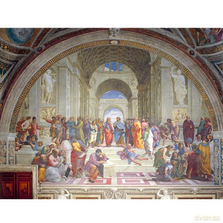 RAVENSBURGER 2000 el. Szkoła w Atenach 166695 [PUZZLE]