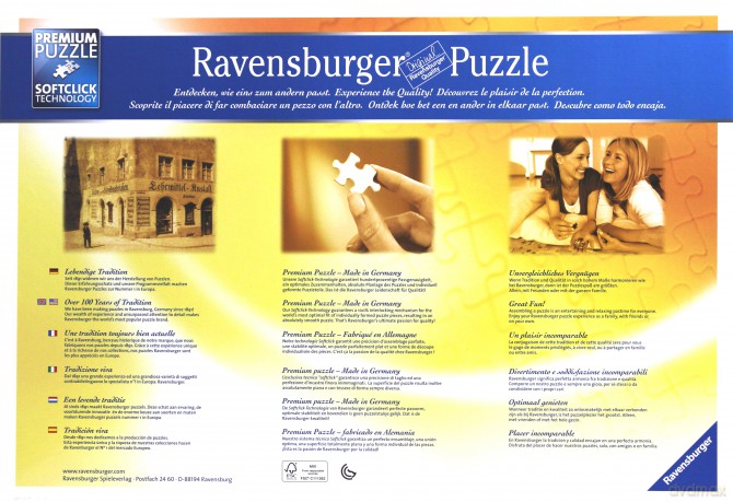 RAVENSBURGER 2000 el. Szkoła w Atenach 166695 [PUZZLE]