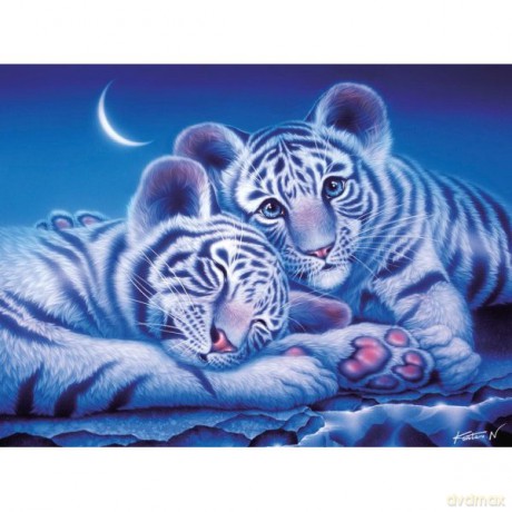 RAVENSBURGER 1500 El. Miękkie Łapy 162550 [PUZZLE]