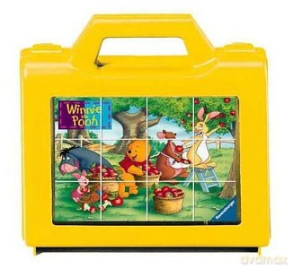 RAVENSBURGER 12 EL. KUBUŚ I PRZYJACIELE KLOCKI 74099 [KLOCKI]