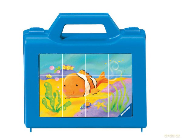 RAVENSBURGER 12 EL. ŻYCIE POD WODĄ UKŁ. KLOCKI 74976 [KLOCKI]