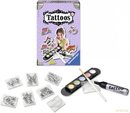 RAVENSBURGER Tatuaże Motywy 182503 [ZABAWKA]