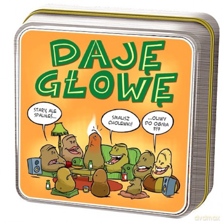 REBEL Gra Daję Głowę 21621 [GRA KARCIANA]