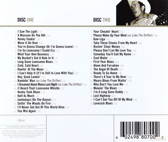Hank Williams: Gold (Remastered) [2CD]