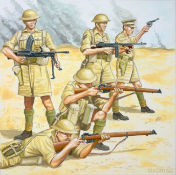 REVELL WWII British 8th Army 2507 [MODELARSTWO]