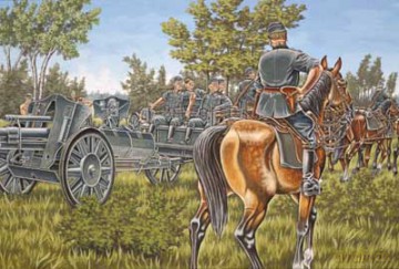 REVELL German Artillery WWII 2515 [MODELARSTWO]