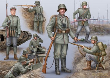 REVELL German Infantry WWI 2504 [MODELARSTWO]