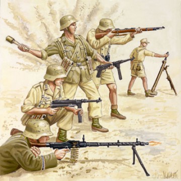 REVELL German Afrika Corps WWII 2505 [MODELARSTWO]