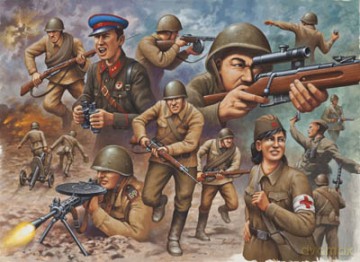 REVELL Soviet Infantry WWII 2510 [MODELARSTWO]