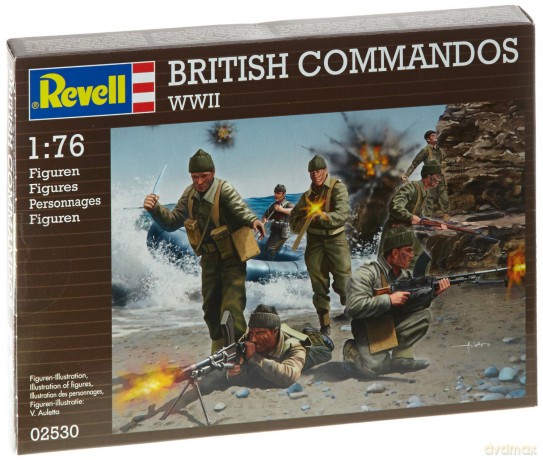REVELL British Commandos WWII 2530 [MODELARSTWO]